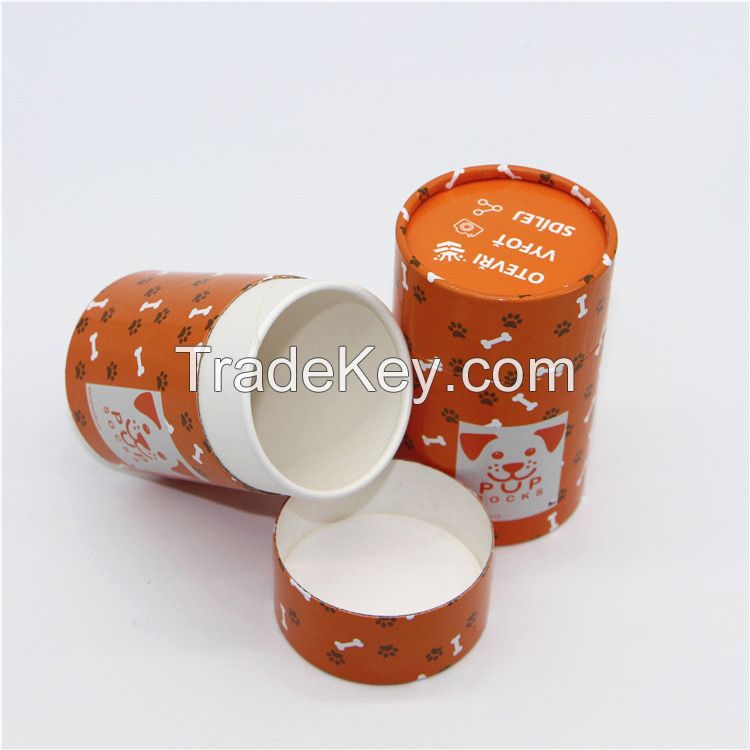 Double Layer Paper Tube Push up Paper Packaging Gift Boxes Cardboard Paper Tube Box Containers for Tea Food Coffee Drinks