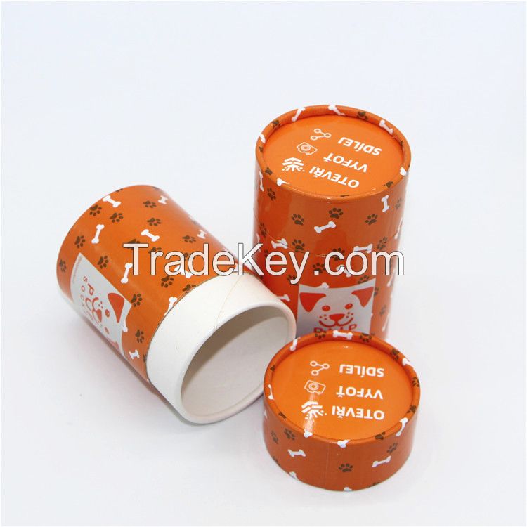 Double Layer Paper Tube Push up Paper Packaging Gift Boxes Cardboard Paper Tube Box Containers for Tea Food Coffee Drinks