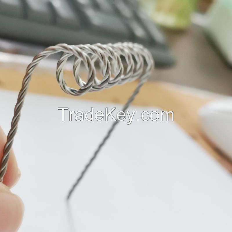 3 Stranded 4 Stranded Twist Tungsten Heating Filament tungsten coil wire