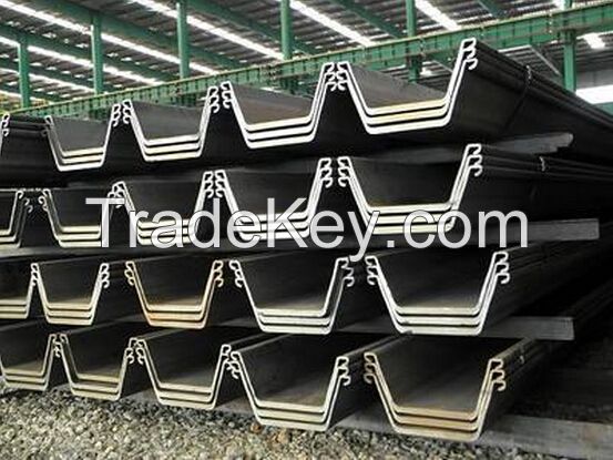 Factory direct supply 10.5mm thickness steel sheet pile type 2 SY295
