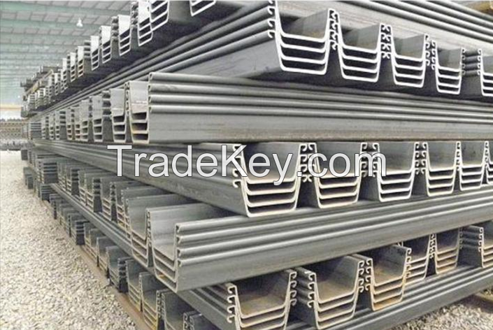 Factory direct supply 10.5mm thickness steel sheet pile type 2 SY295