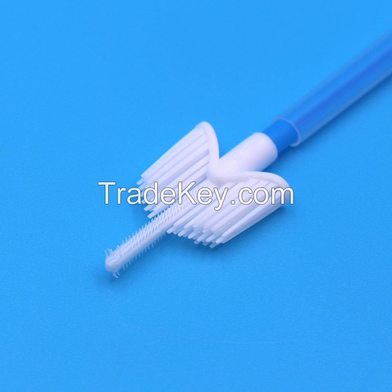 Disposable Medical Broom Head Cervical Brush for Pap Smear (Pap Test)