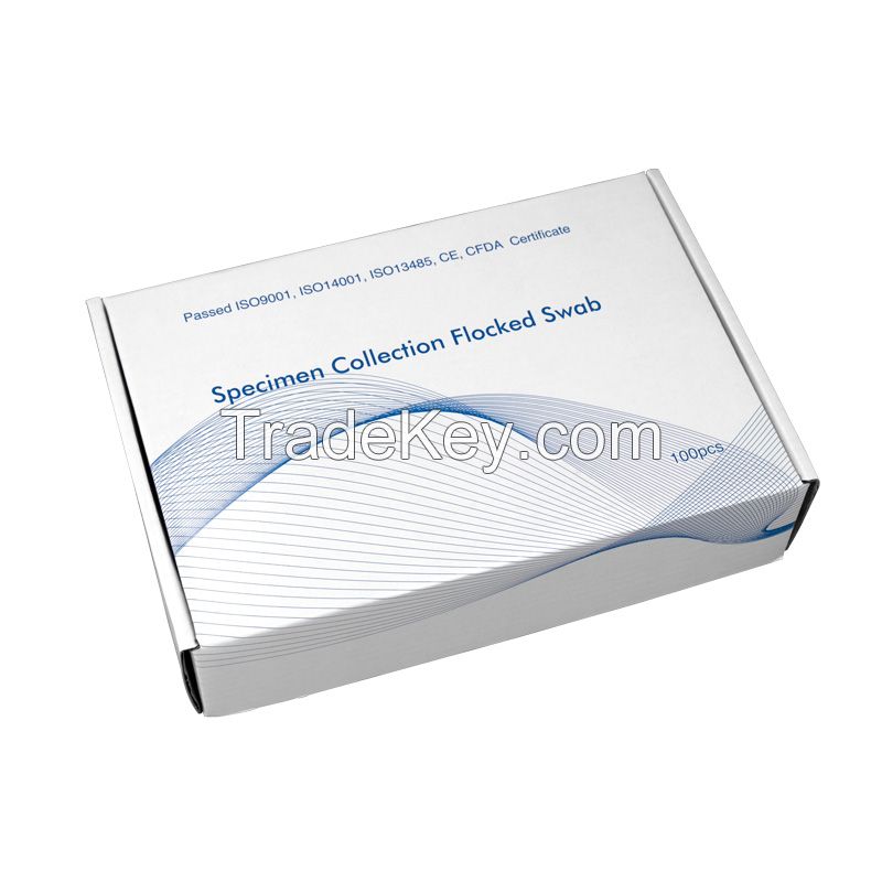 Disposable Sterile 100 PPI Open-cell Polyurethane Foam Swab for Specimen Collection
