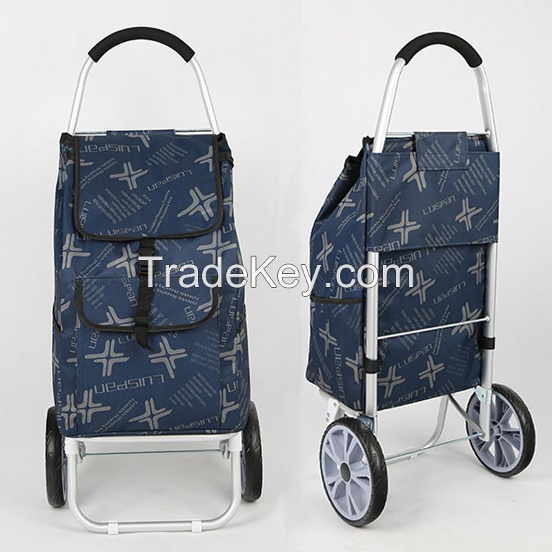 High quality shopping cart foldable big size can be customized