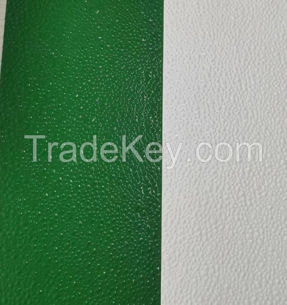 Embossed frp panel fiberglass gel coat pebbled sheet for hygienic frp wall cladding panel