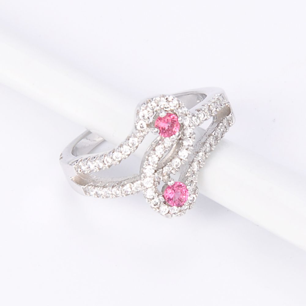 fashion silver inexpensive set of wedding unique designer diamond rings jewelry women