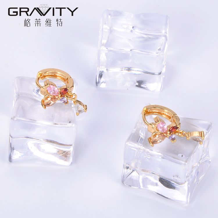 specific custom women gold earring