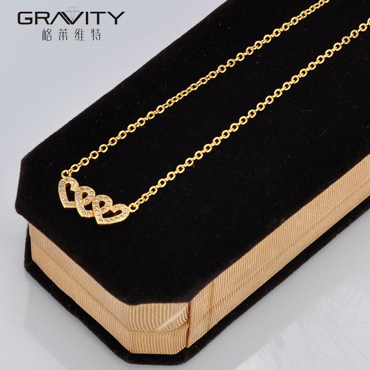 18K gold necklace jewelry