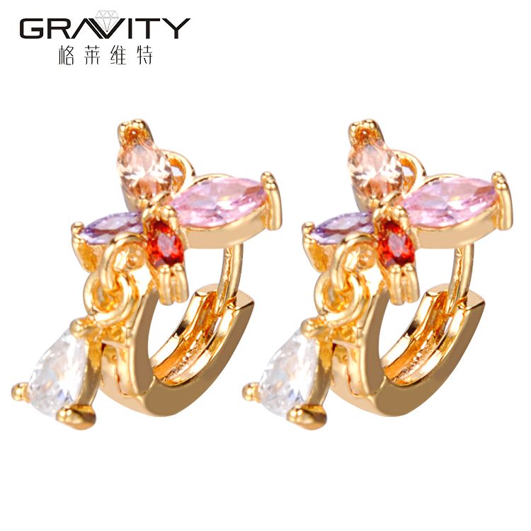 specific custom women gold earring