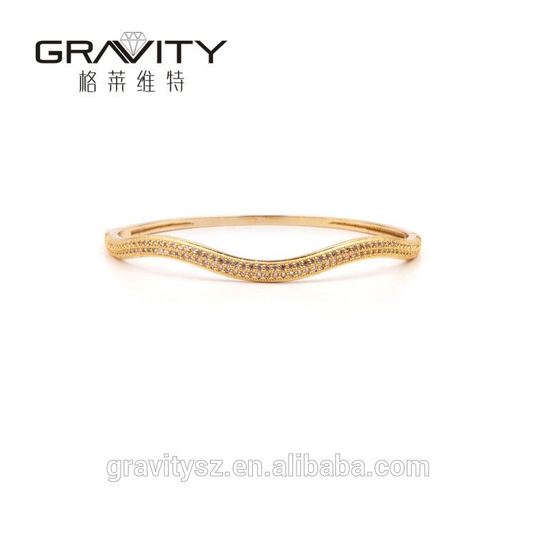 Daily Jewelry Fashion 18K Gold Plated Bracelets and Bangles