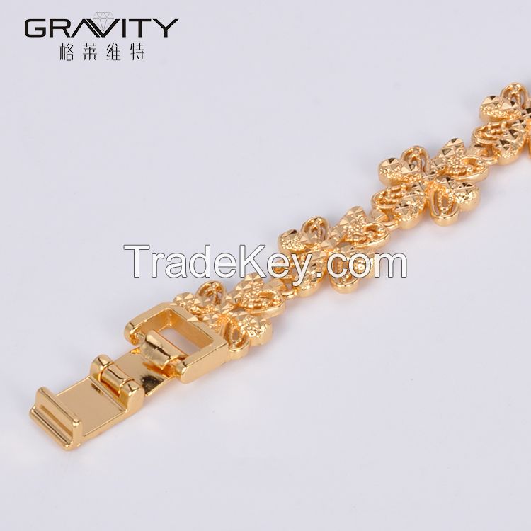 Gravity Online wholesale fashion gold plated bracelet for ladies