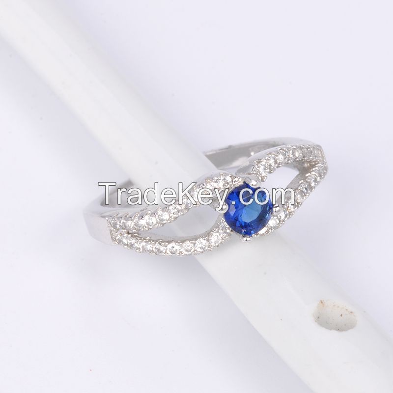 wholesale indian handmade cnc wedding jewelry ring,single stone stainless steel silver engagement white gold ring