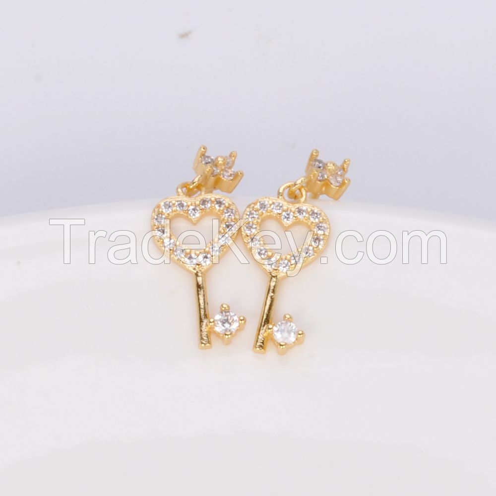 21.k Gold Earrings | Instagram