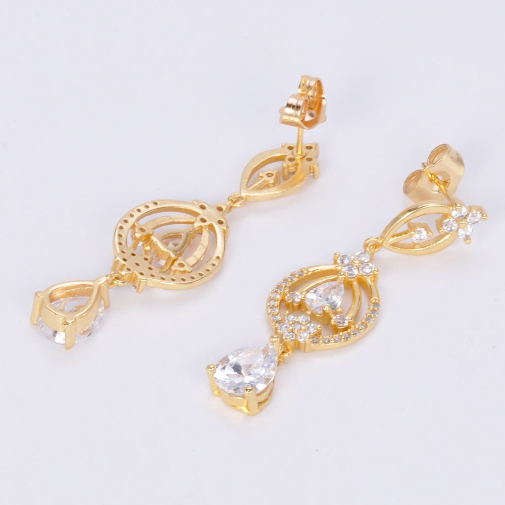 statement gold stud pearl drop set of diamond hoop earrings