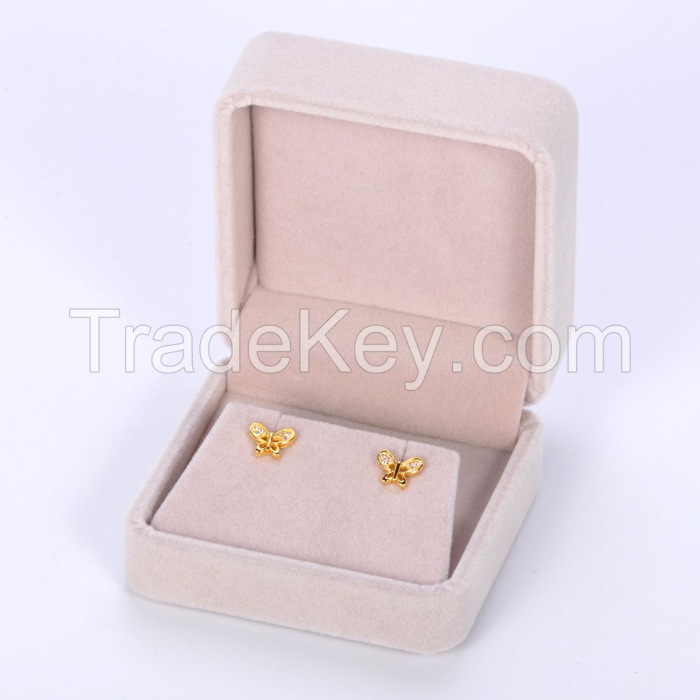 2017 wholesales dubai simple designs 18k gold plated stud jewelry earring for women