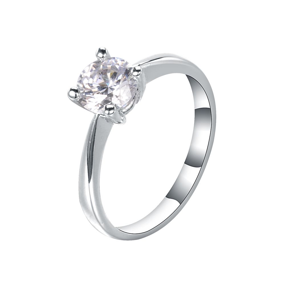 Engagement rings jewelry princess cut women couple 2 carat diamond engagement and wedding handmade ring set 