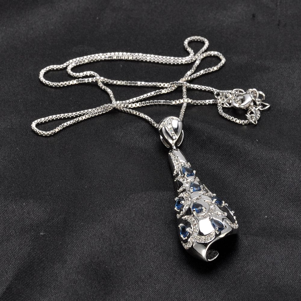 Custom Style Pendant Chain Necklace Chocker Woman Man Jewelry