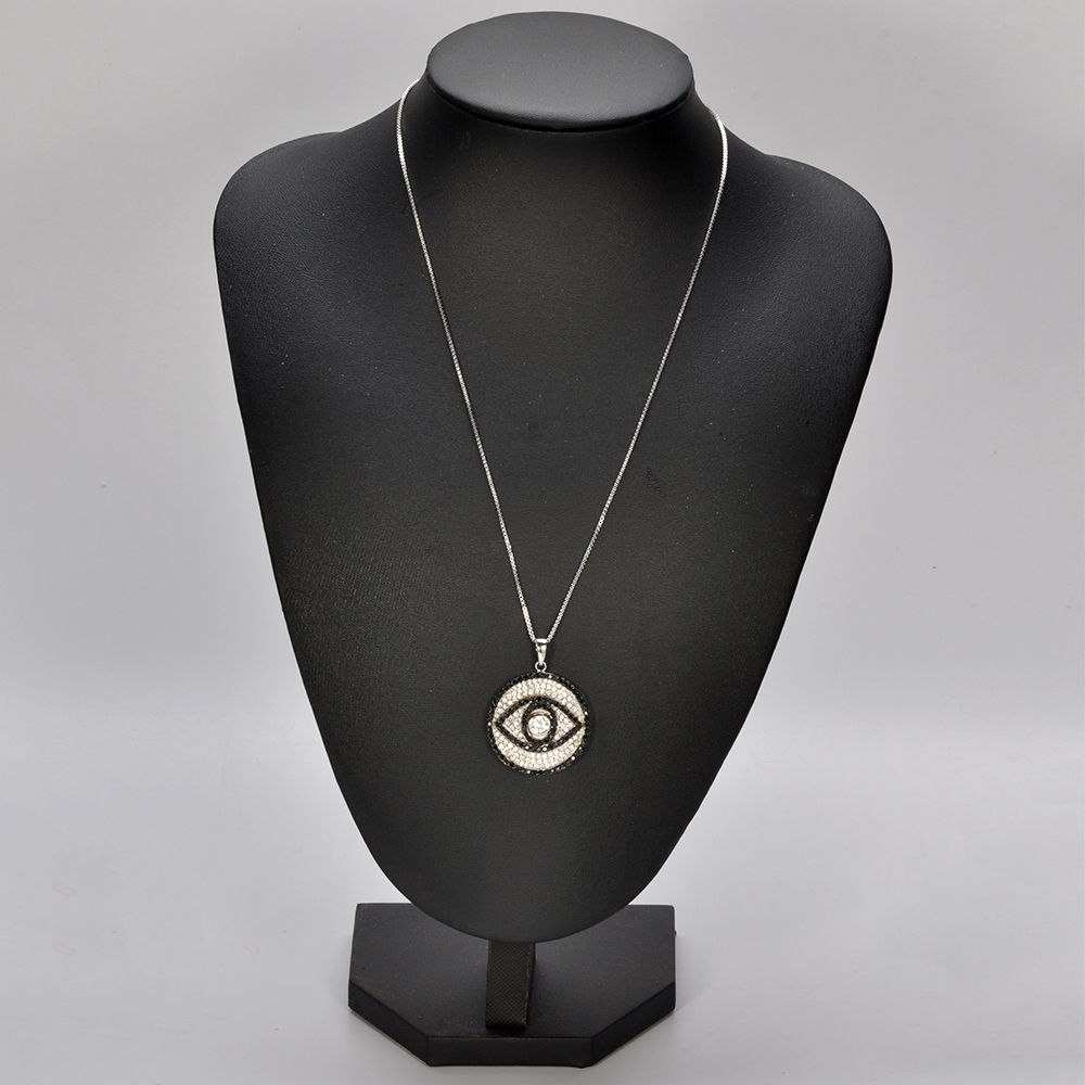Wholesale Metal Copper Jewelry Rhodium Chain Necklace Chocker