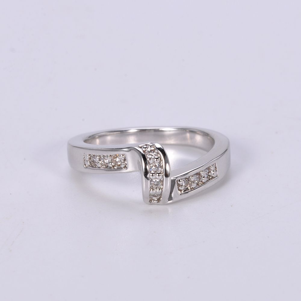 2018 Latest Wedding Ring Designs Sterling Silver Jewelry  For Ladies gifts