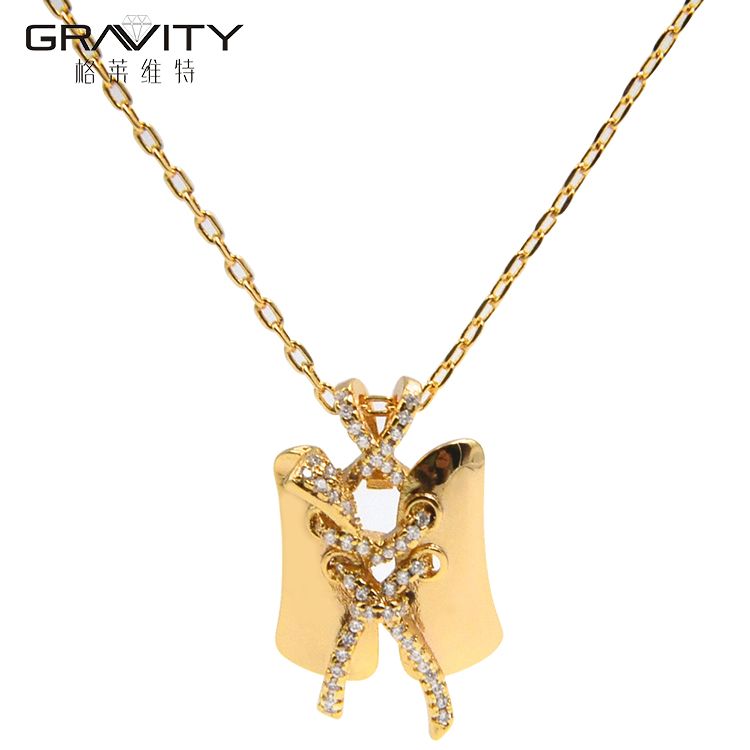 Fashion Necklace Copper AAA Cubic Zirconia Jewelry Set