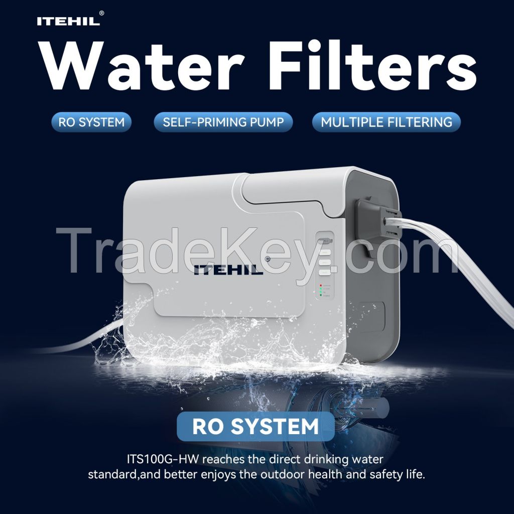 ITEHIL Portable Activated Carbon & Reverse Osmosis Membranes Water Purifier
