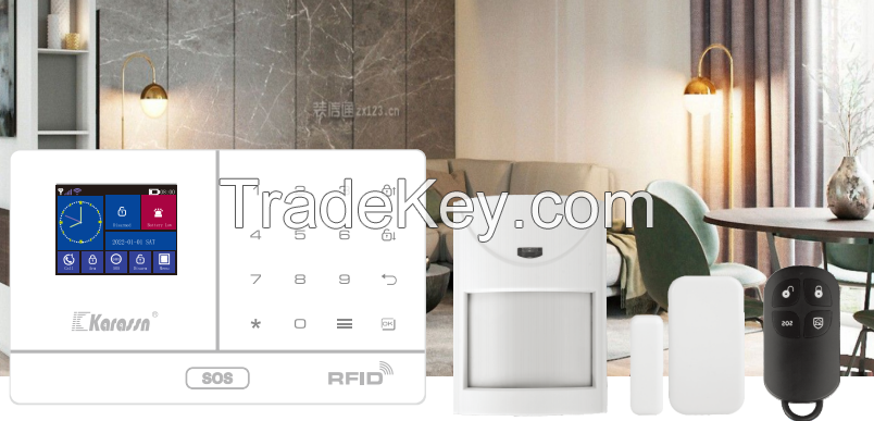 Security alarm system and accessories