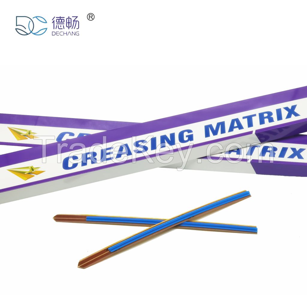 Self Adhesive Die Cutting Creasing Matrix PVC Base Rosh Certificate