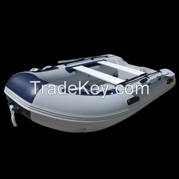 14ft Aluminum Floor PVC inflatable Transom Boat