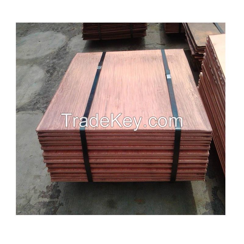 Ready To Supply Manufacturers Sell Copper Cathode 99.99% High-grade Electrolytic Copper Plate