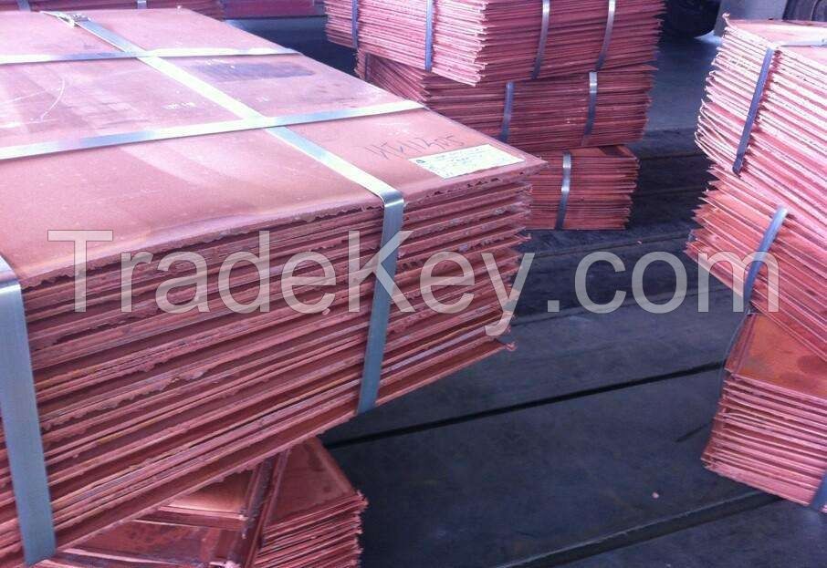 2024 Ready To Supply Manufacturers Sell Copper Cathode 99.99% High-grade Electrolytic Copper Plate