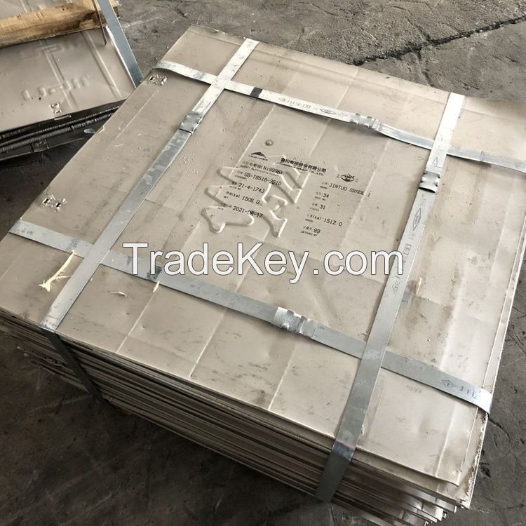 Large Stock 99.97% Nickel Plate Sold Nickel Cathode For Battery Materials Factory Supplier