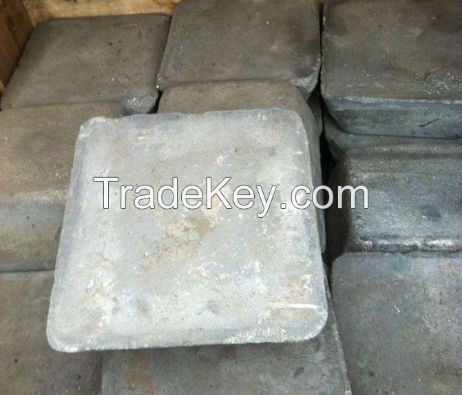 Pure Antimony Ingot 99.95% Metal Ingot Material Non-alloy Antimony Used For Metallurgy And Storage Battery