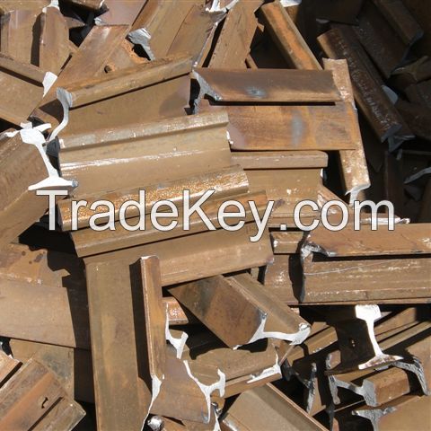 Lowest Price Used Rails Hms 1/ 2 Scrap Bulk Selling Quality Grade metal Used Railway Steel &amp; Iron Scarp Supplier
