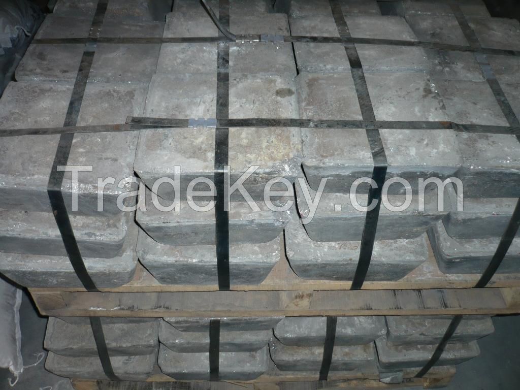 Factory Direct Price 99.95% High Pure Industry Silver Metal Antimony Ingot Used in metallurgy, storage battery