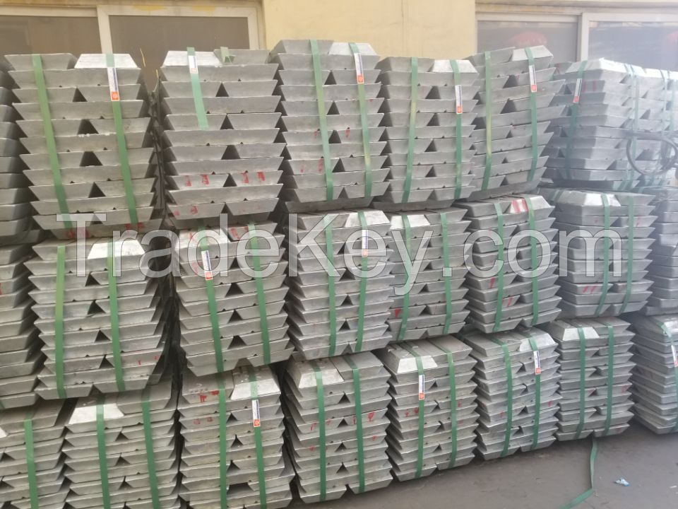 2023 Hot Sale High-purity Cheap Zinc Ingot 99.7% 99.9% Zinc Alloy Ingot