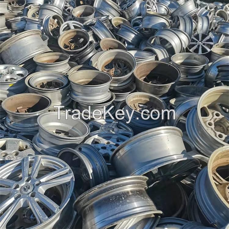 Hot Sale Quality Extrusion Aluminum Scrap 6063 Siver Aluminum Alloy Wheel Hub Scrap with Low Price