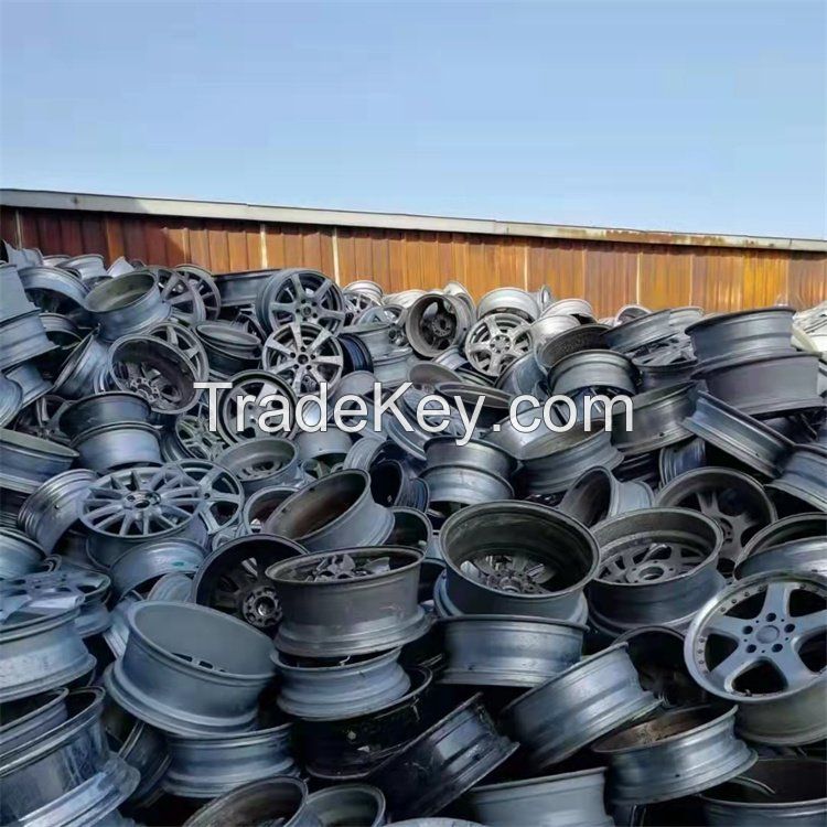 Hot Sale Quality Extrusion Aluminum Scrap 6063 Siver Aluminum Alloy Wheel Hub Scrap with Low Price