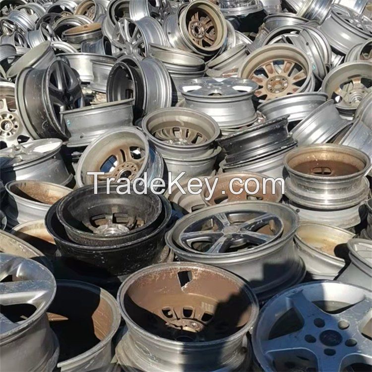 Hot Sale Quality Extrusion Aluminum Scrap 6063 Siver Aluminum Alloy Wheel Hub Scrap with Low Price