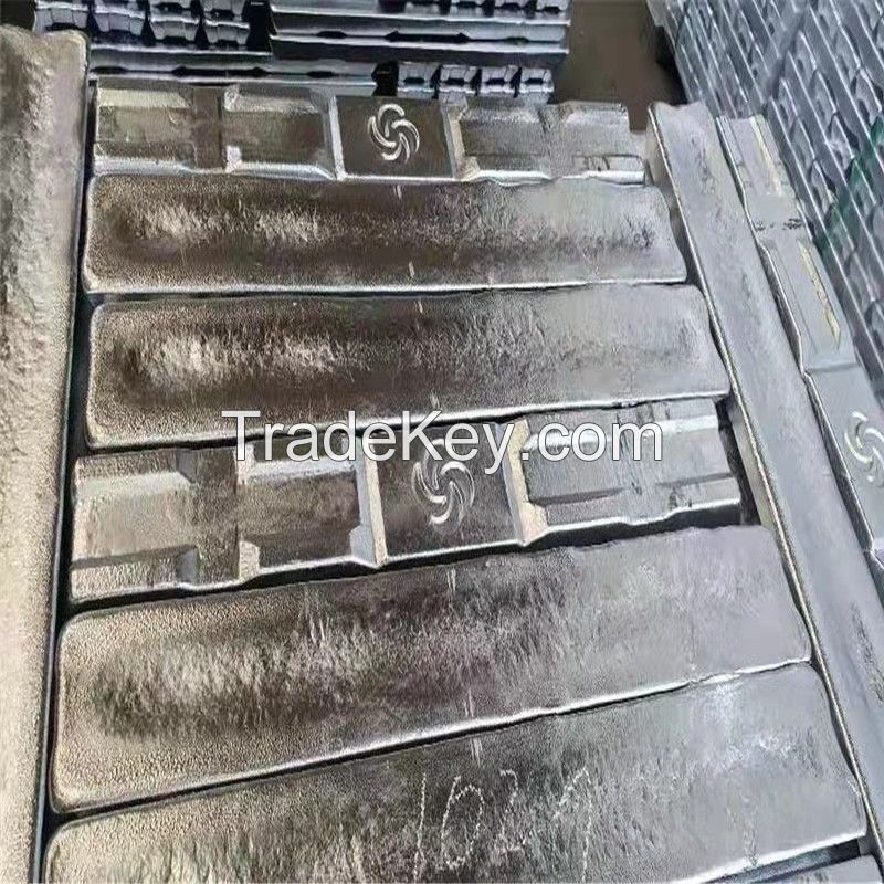 Wholesale Cheap Price Silvery White Aluminum Ingot 99.7% 99.8% Metal Ingot Aluminium Alloy Ingot on Sale
