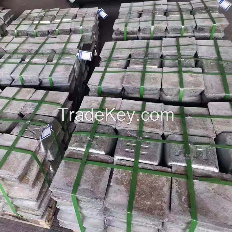 Hot Sale Competitive Price Antimony Ingot Used For Metallurgy Attery And Military Industry