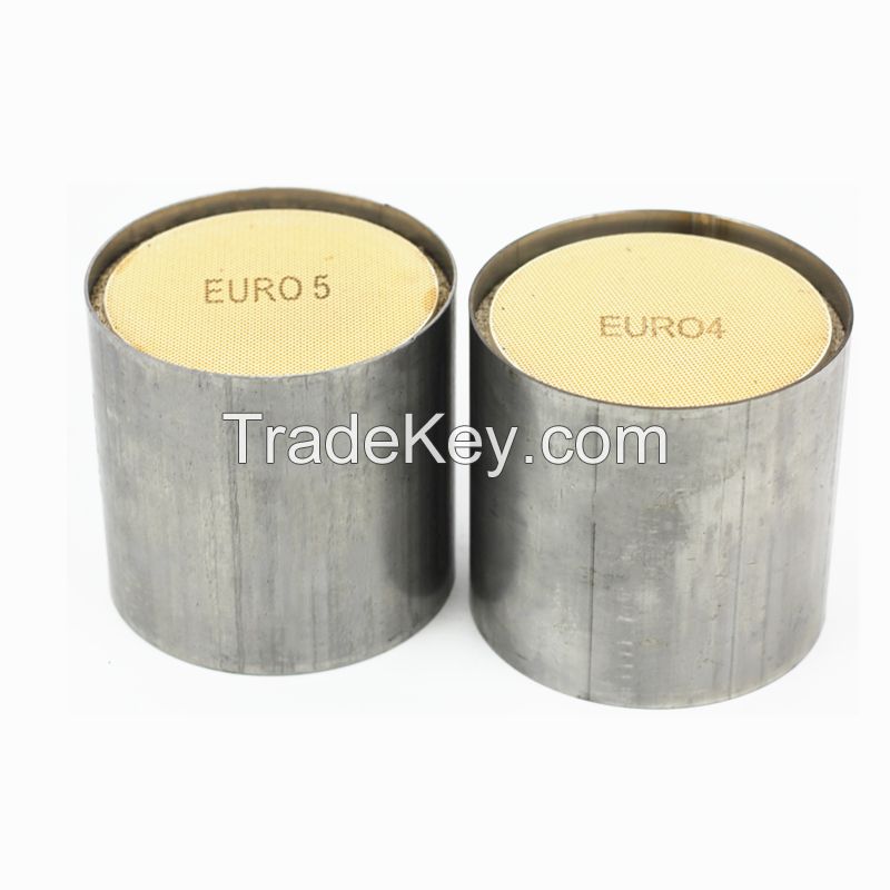 EPA Pt Rh Ph Catalytic Converter Euro4 Euro5 Ceramic Honeycomb Catalyst