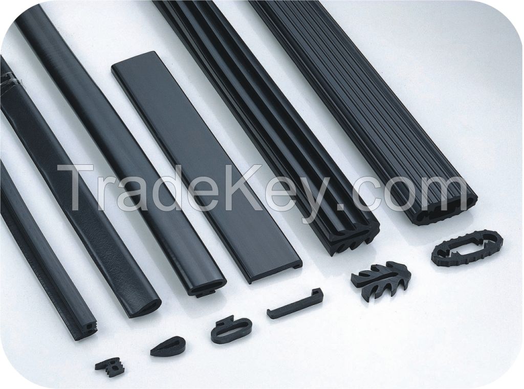 Customized rubber strips
