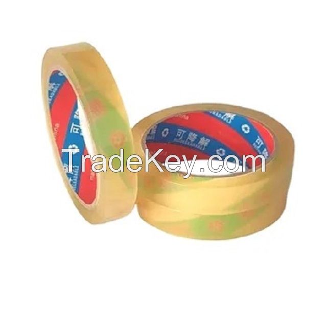 Transparent Packing Eco-friendly Degradable Cellophane Film Adhesive Tape