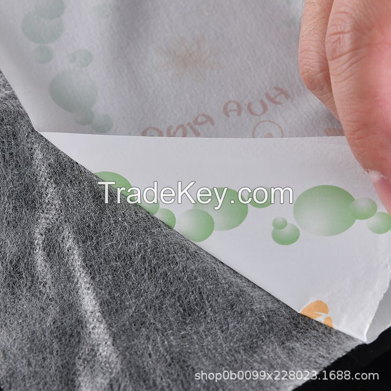 PE laminated film PE cast film+non-woven fabric back-sheet Customized for diapers raw material