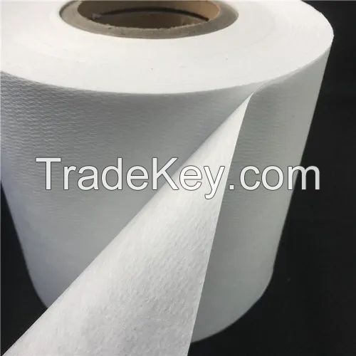 Plain Spunlace Non Woven Fabric Manufacturers for Wet Wipes 40-65GSM