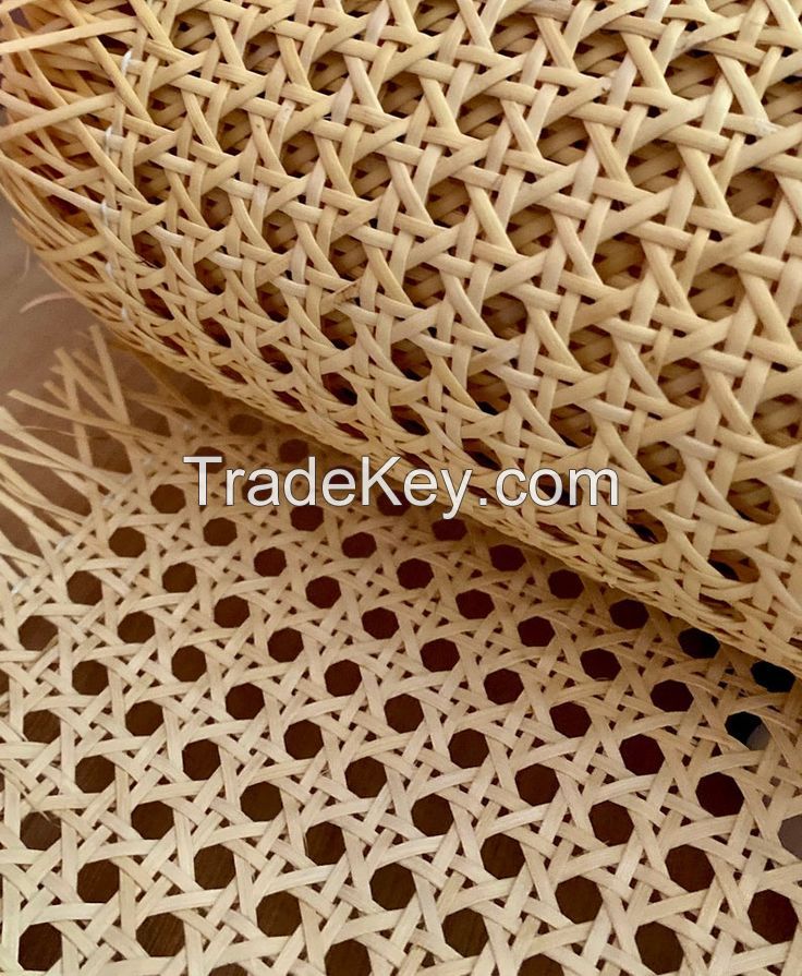 Rattan Cane Webbing Roll High-Quality Natural Rattan For Making Furniture