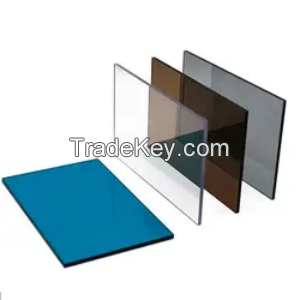 Customized polycarbonate solid plates roofing skylight sunshine sheets greenhous construction polycarbonate