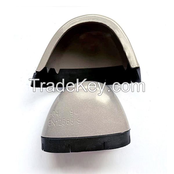 604 steel toe caps with pvc strip for safety footwear