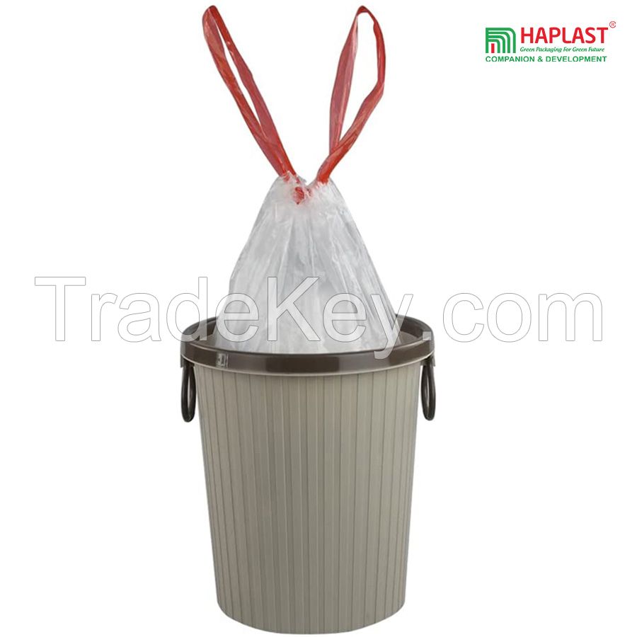 Drawstring Trash Bags for Waste Management