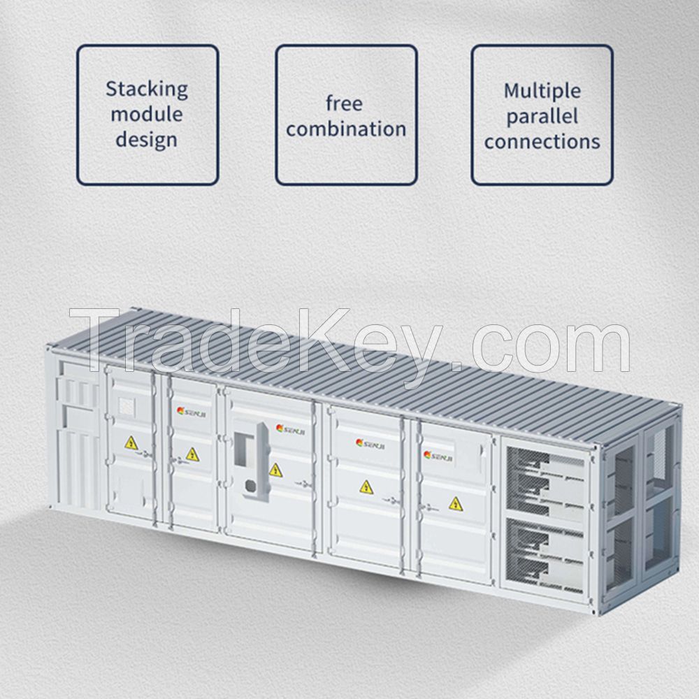 Solar ESS Project Solution 500kwh 1000kwh 1500kwh 2000kwh Battery Energy Storage System Container 1MWH 1.5MWH 2MWH With PCS